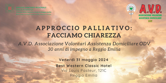 Leggi: «Leggi: «Cure palliative, Ausl IRCCS Reggio Emilia…»
