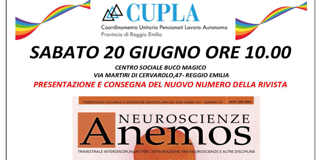 Leggi: &laquo;Leggi: «Presentazione del nuovo numero di Anemos&hellip;»