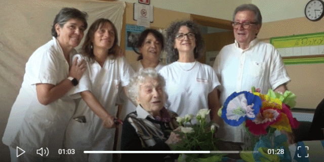 Leggi: &laquo;Leggi: «104 anni della signora Oliviera festeggiati&hellip;»