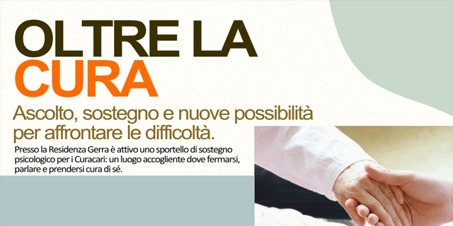 Leggi: &laquo;Leggi: «Oltre la Cura: apre lo sportello&hellip;»